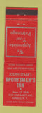 Matchbook Cover - Joseph Stark's Sportsmen's Inn Buffalo NY