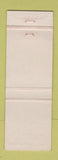Matchbook Cover - Joseph Stark's Sportsmen's Inn Buffalo NY