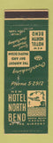 Matchbook Cover - Hotel North Bend OR WEAR