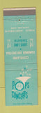 Matchbook Cover - Popps Concerts Cleveland OH Orchestra WEAR