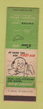 Matchbook Cover - United Food Cleveland OH First Aid safety