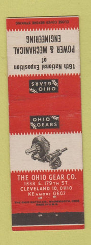 Matchbook Cover - Ohio Gears Expo Cleveland OH