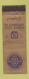 Matchbook Cover - Forest City Foundry 1940 Cleveland OH