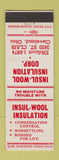 Matchbook Cover - Insul Wool Insulation Cleveland OH