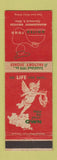 Matchbook Cover - United Food Cleveland OH Safety save lives