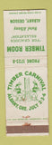 Matchbook Cover - Hotel Albany OR Timber Carnival WEAR