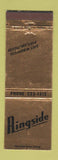 Matchbook Cover - Ringside Portland OR