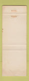 Matchbook Cover - Wagontire Motel OR WEAR