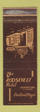 Matchbook Cover - Roosevelt Hotel Portland OR WORN