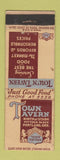 Matchbook Cover - Town Tavern Portland OR WEAR