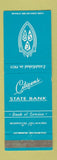 Matchbook Cover - Citizens State Bank Morrison OK