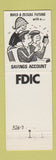 Matchbook Cover - American Exchange Bank Henryetta OK