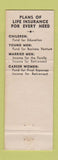 Matchbook Cover - Aid Association for Lutherans Insurance Indianapolis IN