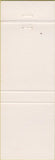 Matchbook Cover - Caulkins Texaco oil gas Weatherford OK