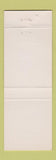 Matchbook Cover - Roblier TenHaken Insurance Birnamwood WI