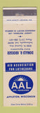 Matchbook Cover - Donald Kroeger Insurance Indianapolis IN