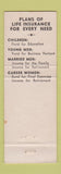 Matchbook Cover - Donald Kroeger Insurance Indianapolis IN