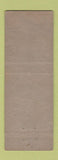 Matchbook Cover - Hotel Witter Wisconsin Rapids WI Dells Chula Vista Resort