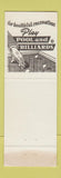 Matchbook Cover - Dvorak's Club West Allis WI WORN