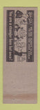 Matchbook Cover - Mineral Springs Arcadia WI ADVANCE