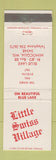 Matchbook Cover - Little Swiss Village Minocqua WI