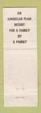 Matchbook Cover - Little Swiss Village Minocqua WI