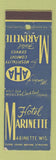 Matchbook Cover - Hotel Marinette WI