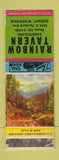 Matchbook Cover - Rainbow Tavern Cudahy WI WEAR