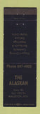 Matchbook Cover - Alaskan restaurant motel Mauston WI
