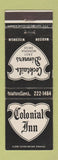 Matchbook Cover - Colonial Inn Madison WI