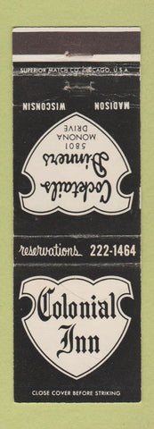 Matchbook Cover - Colonial Inn Madison WI