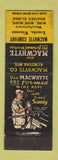 Matchbook Cover - Macwhyte Wire Rope Kenosha WI