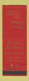 Matchbook Cover - Chateau La Ronde Devils Lake WI