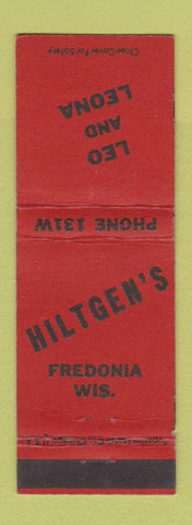Matchbook Cover - Hiltgen's Fredonia WI