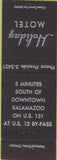 Matchbook Cover - Holiday Motel Kalamazoo MI