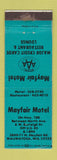 Matchbook Cover - Mayfair Motel Mauwatosa WI