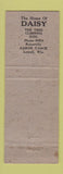 Matchbook Cover - Dusty's Tavern Lowell WI
