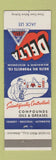 Matchbook Cover - Delta Oil Milwaukee WI