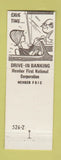 Matchbook Cover - First National Bank Seymour WI