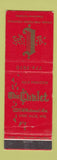 Matchbook Cover - The Chalet West Allis WI