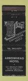 Matchbook Cover - Arrowhead Motel Superior WI WEAR