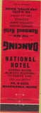 Matchbook Cover - Hammond Hotel Van Buren ME Madawaksa