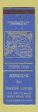Matchbook Cover - Arnie's Bar West Bend WI low phone #