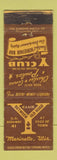 Matchbook Cover - Y Club Marinette WI WORN