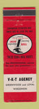 Matchbook Cover - VKT Insurance Greenwood Loyal WI WEAR