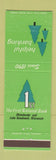 Matchbook Cover - First National Bank Rhinelander Lake Tomahawk WI