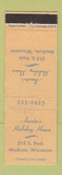 Matchbook Cover - Amato's Holiday House Madison WI WEAR