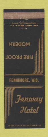 Matchbook Cover - Fenway Hotel Fennimore WI
