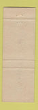 Matchbook Cover - Fenway Hotel Fennimore WI