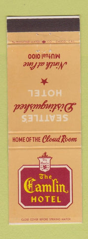 Matchbook Cover - Camlin Hotel Seattle WA